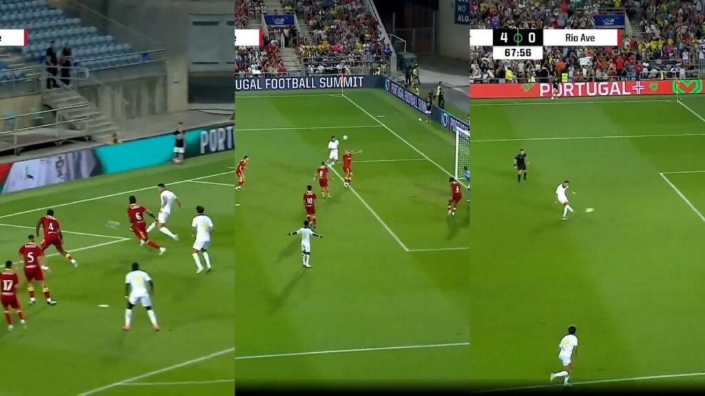 Triplete de Cristiano Ronaldo y doblete de asistencias de Joao Félix