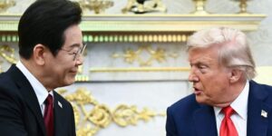 Trump gira hacia China en plena visita del presidente surcoreano