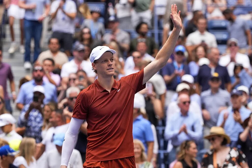 US Open: Sinner olvida el virus y arrasa en su estreno en el US Open
