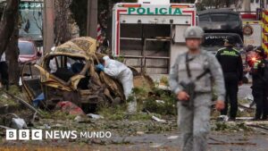 Un atentado con explosivos en Cali y el derribo de un helicóptero de la policía dejan al menos 14 muertos y decenas de heridos en Colombia