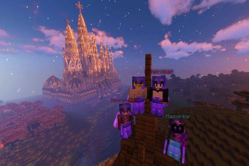 Unos amigos ha tardado casi 400 horas en construir la Basílica de la Sagrada Familia de Barcelona. Y esta sí está terminada