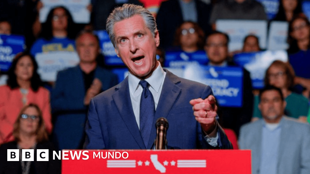 "Vamos a combatir el fuego con fuego": cómo el gobernador Gavin Newsom emergió como el líder de la oposición a Donald Trump en EE.UU.