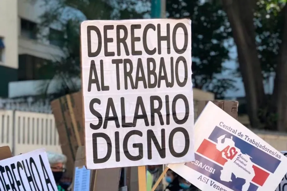Venezuela está entre los peores países para ejercer derechos laborales, según CSI