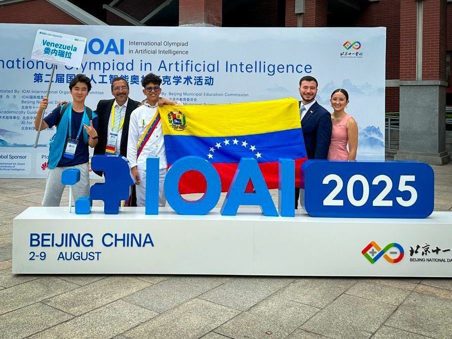 Venezuela participa en Olimpiada Internacional de IA en China