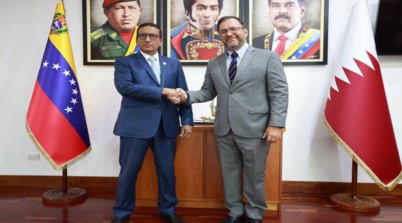 Venezuela y Catar fortalecen cooperación bilateral