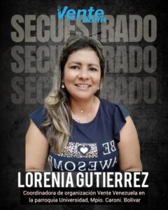 Vente Venezuela denuncia detención de coordinadora parroquial en Bolívar