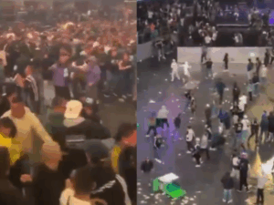 Video: por enfrentamientos dentro del Movistar Arena se canceló concierto de la banda Damas Gratis | Regiones | Economía