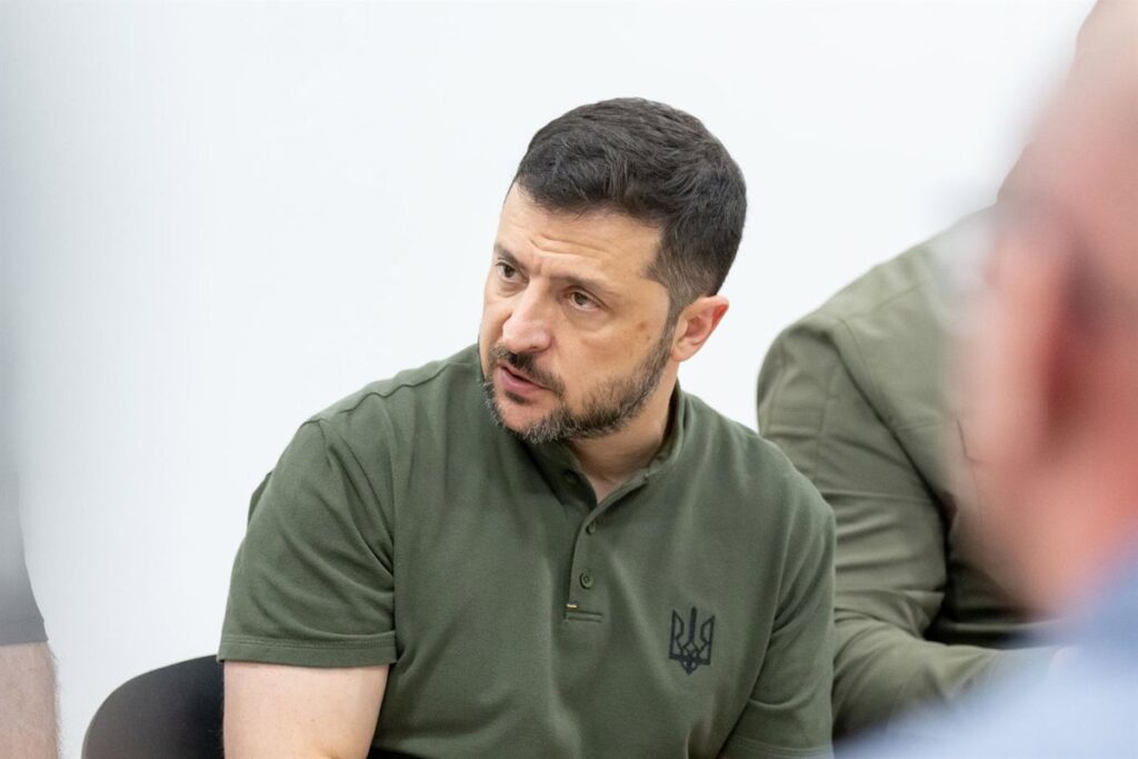 Zelenski aplaude la postura de la UE y países europeos sobre su inclusión en la reunión entre Trump y Putin