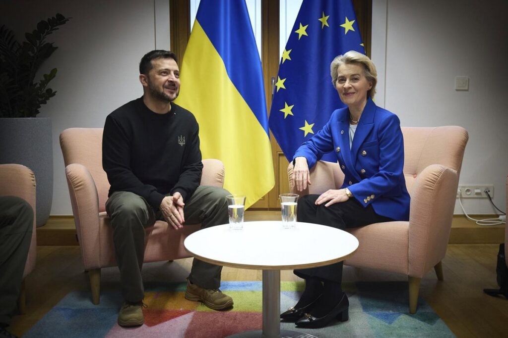 Zelenski hablará con Trump acompañado de los líderes de la UE, la OTAN, Francia, Alemania y Reino Unido