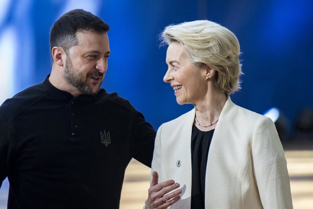 Zelenski y Von der Leyen ven imposible cualquier entrega de territorios a Rusia