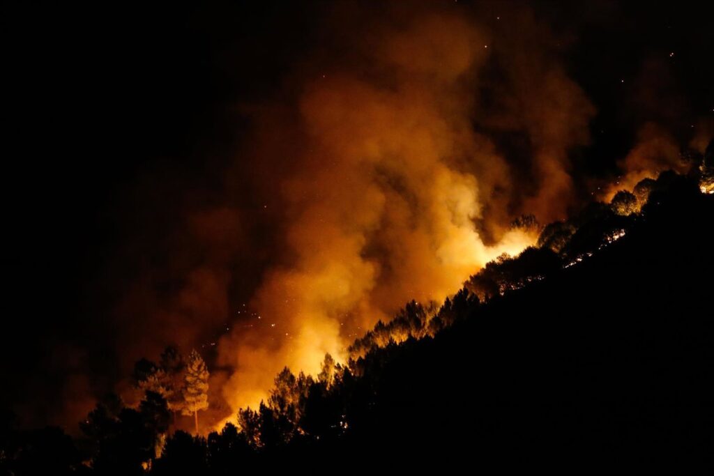 aún quedan zonas con peligro de incendios en el oeste y sur de la Península