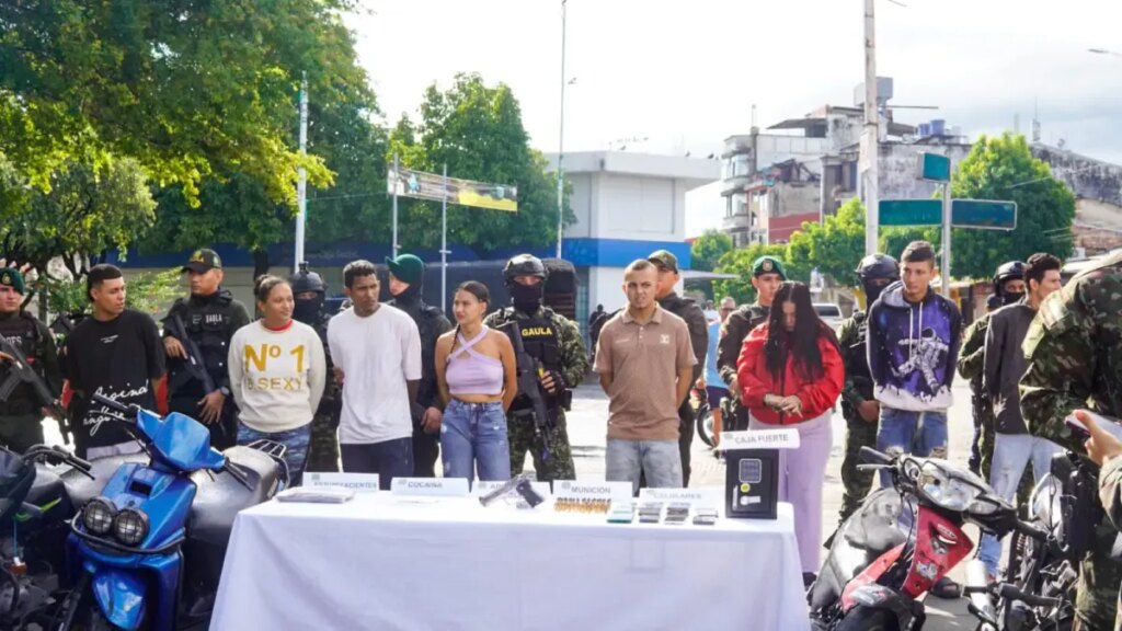cayeron diez miembros de 'Los de la M', se dedicaban a homicidios y extorsiones
