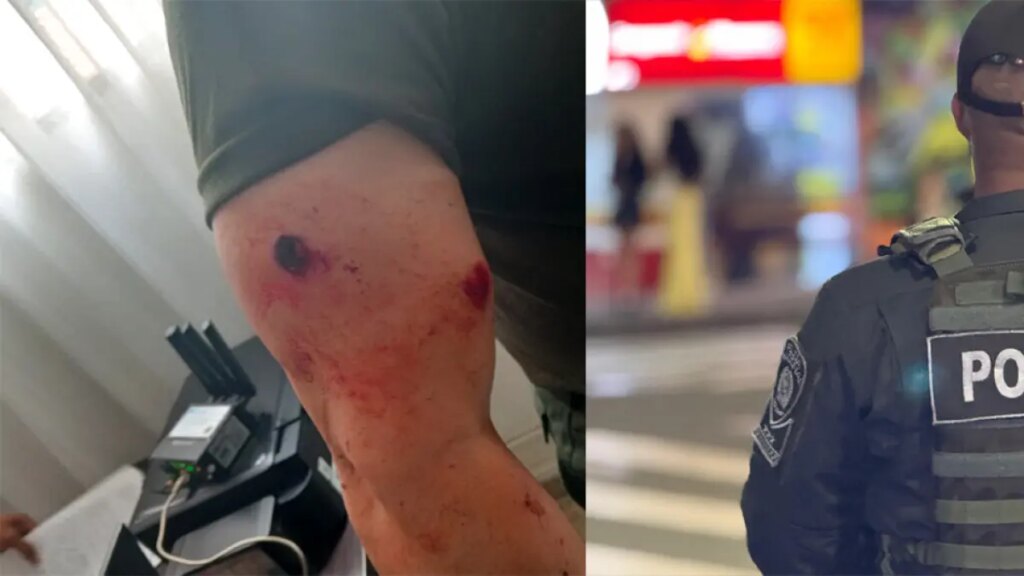 comandante operativo de Policía Antioquia resultó herido en una asonada