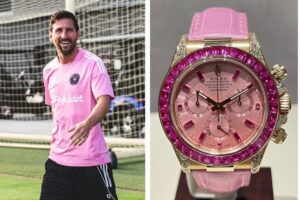 cuesta el exclusivo reloj rosa de Lionel Messi: solo hay 10 en el mundo y está bañado en oro puro (Video) – AlbertoNews