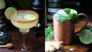 del clásico margarita al innovador vodka con jengibre
