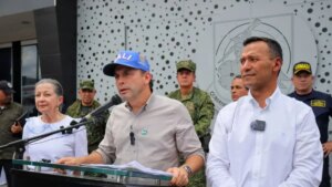 el alcalde Alejandro Eder habla sobre el atentado en la base aérea