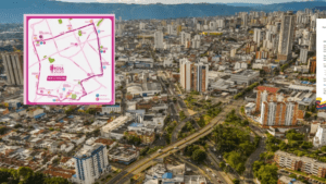 estos son los cierres viales previstos para este 3 de agosto en Bucaramanga por carrera atlética y marcha