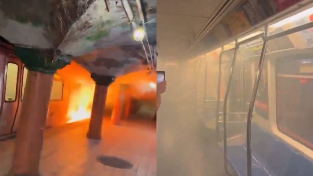 evacuaron pasajeros y hay hospitalizados por inhalación de humo