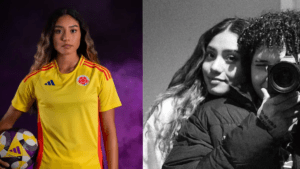 la mujer que le robó el corazón a Ángela Barón, jugadora de la Selección Colombia Femenina