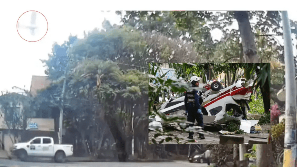 piloto reportó problema del motor