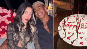 publicó romántica foto con motivo del cumpleaños de la cantante
