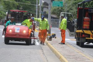 Alcaldía de Guarenas inició la demarcación de las principales vías de la ciudad – Correo del Orinoco