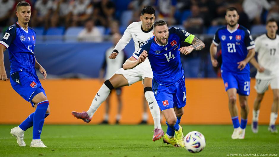 Alemania cae con Eslovaquia en eliminatoria rumbo al mundial – DW – 05/09/2025