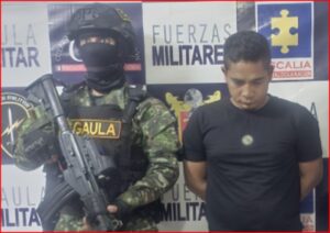 Alias el Enano, capturado extorsión, homicidio y tráfico de armas