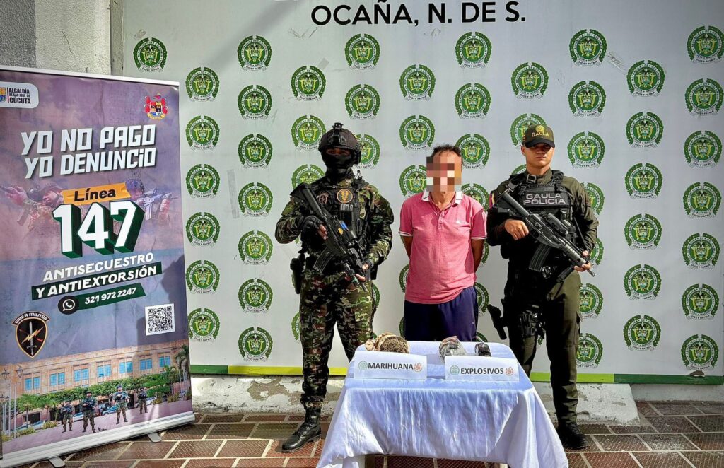Aprehenden en Norte de Santander a un explosivista del ELN – Diario La Nación