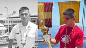Así era y recuerdan a Julián Condía, grumete de la Armada, quien falleció tras caer del Buque Gloria en Barranquilla: se graduaba en diciembre