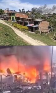 Ataque devastador: Estación de Policía en el Carmelo, Cajibío, queda en ruinas tras Enfrentamientos
