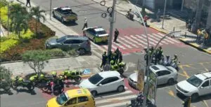 Atentado sicarial en Bucaramanga genera temor cerca de evento político