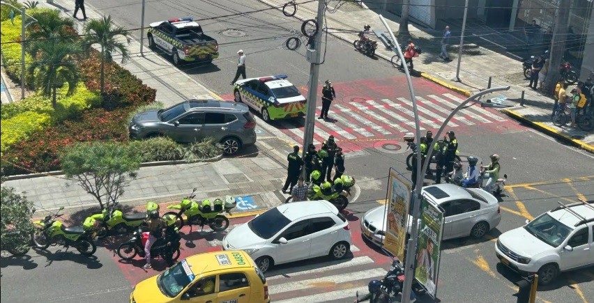 Atentado sicarial en Bucaramanga genera temor cerca de evento político