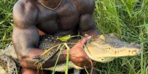 Australia investiga a un influencer estadounidense por grabarse luchando con cocodrilos salvajes