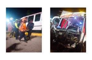 Autobús Encava del estado Guárico y Cherokee colisionaron en Barcelona dejando una mujer fallecida