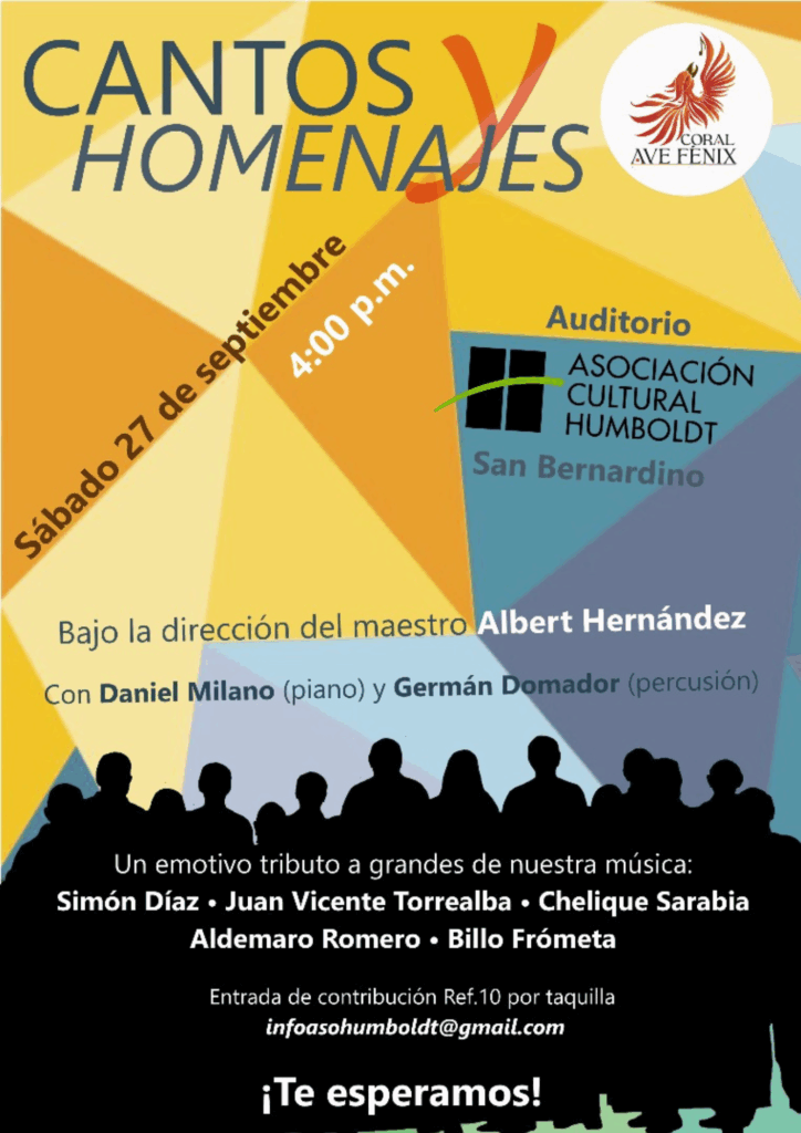 “Cantos y homenajes”: La Coral Ave Fénix rinde homenaje a la música venezolana