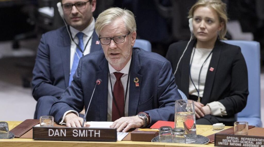 Dan Smith, exdirector del Instituto Internacional de Investigación para la Paz de Estocolmo (SIPRI)