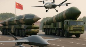 China presenta su arsenal para futuros conflictos
