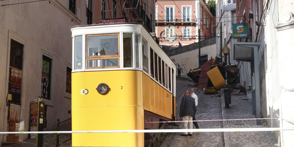 Conductores del Elevador da Glória denuncian que los frenos no funcionaban