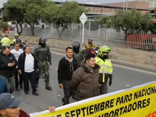 Conductores harán movilización en Bogotá este martes, 13 de septiembre | Regiones | Economía