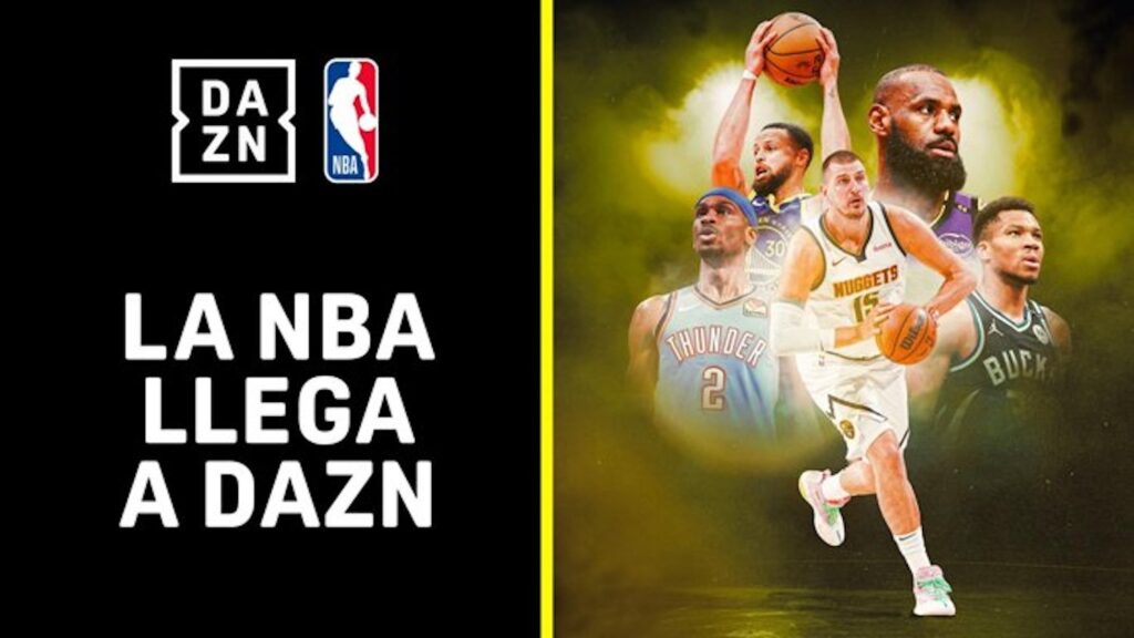 DAZN también emitirá la NBA, aunque hay truco