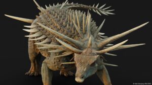 Descubren extraño dinosaurio con armadura plagada de púas – DW – 01/09/2025
