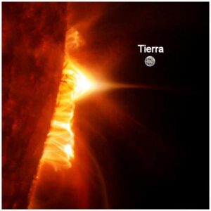 Descubren un efecto inesperado de las erupciones solares