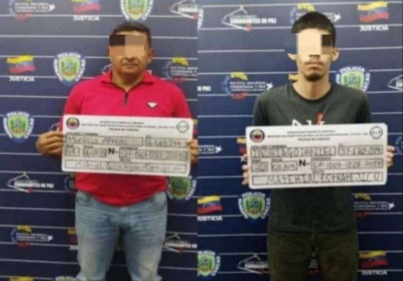 Detenidos e imputados dos funcionarios por robo de cobre