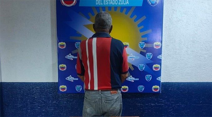Detienen a septuagenario por agresiones en Maracaibo