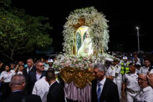 Devotos celebraron a la Virgen del Valle en Margarita y pidieron por sus familiares migrantes