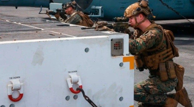 EEUU confirma que dos aviones militares venezolanos volaron cerca de uno de sus buques en el Caribe