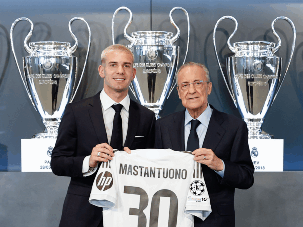 El Real Madrid podría quedarse un mes sin Mastantuono