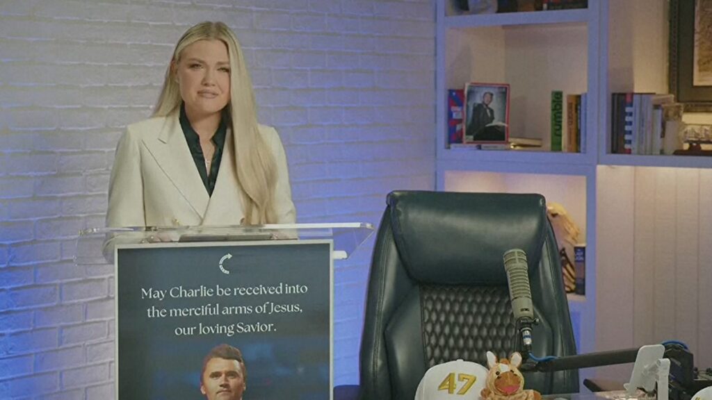 Esposa de Charlie Kirk rompió el silencio tras el asesinato del activista (VIDEO)