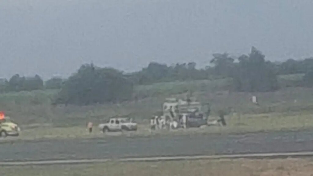 Esta es la empresa privada a la que pertenece el helicóptero que se accidentó en aeropuerto Alfonso Bonilla Aragón con 4 personas a bordo en el Valle